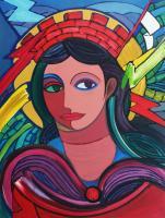 Revelation Santa Barbara - Acrylics Paintings - By Jose Miguel Perez Hernandez, Figurative Painting Artist