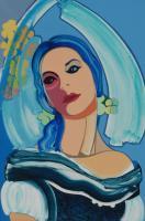 Giselle 75 Anniversary - Acrylics Paintings - By Jose Miguel Perez Hernandez, Figurative Painting Artist