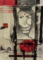 Art Works - Camera - Mixed Media On Paper