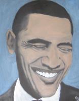 Barrack Obama - Oil Paintings - By Randy Head, Realism Painting Artist