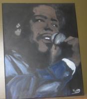 Barry White - Oil Paintings - By Randy Head, Realism Painting Artist