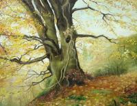 The Tree - Oil On Canvas Paintings - By Sorin Apostolescu, Realism Painting Artist