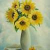 Flowers For You - Oil On Canvas Paintings - By Sorin Apostolescu, Realism Painting Artist