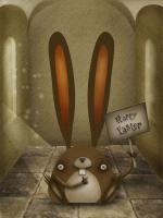Easter Bunny - Digital Art Digital - By David Griffiths, Digital Digital Artist
