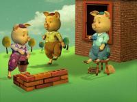 3 Little Pigs - Digital Art Digital - By David Griffiths, Digital Digital Artist