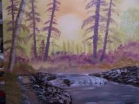 Stream In Deep - Oil Paintings - By Linda Garner, Wet To Wet Painting Artist
