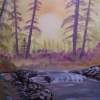 Stream In Deep - Oil Paintings - By Linda Garner, Wet To Wet Painting Artist