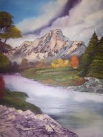 Downriverway - Oil Paintings - By Linda Garner, Wet To Wet Painting Artist