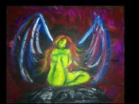 Wings And Things - Acrylic Paintings - By Tashila Hood, Abstract Painting Artist