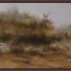 Deserted Field - Acrylic Paintings - By Subrata Chatterjee, Plein Air Painting Artist