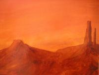 Mars - Oil Paintings - By Aluitios Vanbear, Impressionist Painting Artist