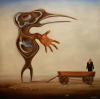 Surrealism - Fatale Situation - Oil