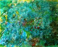 From Here To Eternity - Acrylic On Yupo Paper Paintings - By Manjiri Kanvinde, Abstract Painting Artist