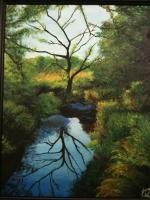 Reflections - Acrylic Paintings - By Amy Little, Realism Painting Artist