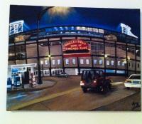 Wrigley - Acrylic Paintings - By Amy Little, Landscape Painting Artist