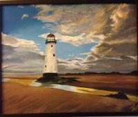 Lighthouse - Acrylic Paintings - By Amy Little, Realism Painting Artist