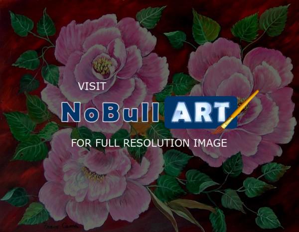 Flowers - Camellia - Acrylic