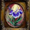 Iris - Acrylic Paintings - By Fram Cama, Still Life Painting Artist