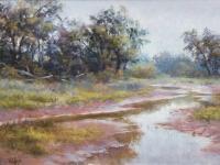 After The Rain - Pastel Paintings - By Bill Puglisi, Impressionistic Painting Artist