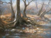 Almost Winter - Pastel Paintings - By Bill Puglisi, Impressionistic Painting Artist