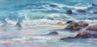 Breaker - Pastel Paintings - By Bill Puglisi, Impressionistic Painting Artist