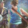 Duet - Pastel Paintings - By Bill Puglisi, Impressionistic Painting Artist