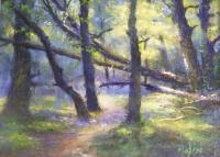 Crossing Over - Pastel Paintings - By Bill Puglisi, Impressionistic Painting Artist