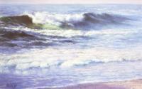 Surf 2 - Pastel Paintings - By Bill Puglisi, Impressionistic Painting Artist