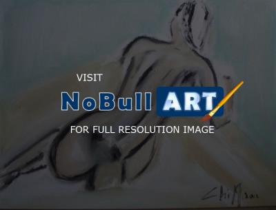 Nudes Paesaggi Del Corpo - Giulia Coloured - Oil On Canvas
