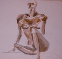 Nudes Paesaggi Del Corpo - Donatella - Oil On Canvas