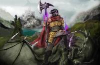 Robert The Dragon Slayer - Digital Digital - By Kyle Stephan, Modern Digital Artist