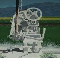 Var Machine - Enamel Paint Paintings - By George Docherty, Landscape Painting Artist