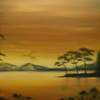 Calmness - Oils Paintings - By Ruchi Sharma, Oils On Canvas Painting Artist