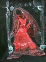 A Dancing Women - Water Colour Paintings - By Dewendri Mandrwaal, Abstract Painting Artist