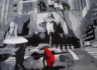 Englishman In New York - Oil Paintings - By Jacek Gaczkowski, Contemporary Painting Artist
