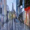 In The City - Oil Paintings - By Jacek Gaczkowski, Cityscape Painting Artist