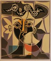 Picasso5 By Varvara - Oil On Linen Paintings - By Varvara Varvara, Abstract-Figurative Painting Artist
