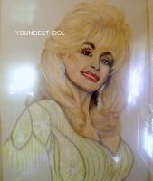 Dolly Parton - Soft Pastels Drawings - By Gregory Rumplik, Freehand Drawing Artist