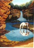 Canyon Del Oro - Oil On Canvas Paintings - By Robert Goldsberry, Realism Painting Artist