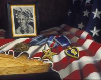 None But The Brave - Oil On Canvas Paintings - By Robert Goldsberry, Realism Painting Artist