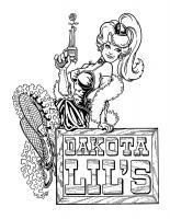 Dakota Lil - Ink Other - By Alan Mac Bain, Cartoon Other Artist