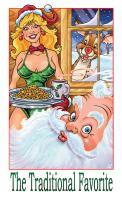 Santas Traditional Favorites - Ink Line With Photoshop Color Other - By Alan Mac Bain, Cartoon Other Artist