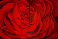 The Rose - Oil On Canvas Paintings - By Peter Seminck, Realism Painting Artist