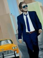 Wallstreet Impression - Oil On Canvas Paintings - By Peter Seminck, Realism Painting Artist