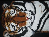 Tiger - Acrylic Paintings - By Jen M, Painting Painting Artist