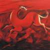 Unicorn Reborn - Oil On Canvas Paintings - By Lalit Jain, Realistic Artwork Painting Artist