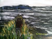 Sandy Point - Acrylic Paintings - By Timothy Wilkie, Impressionism Painting Artist