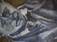 Gentleman Passing Out Stars In The Holocaust - Oil Painting Paintings - By Bobbi Bresett, Expressionism Painting Artist