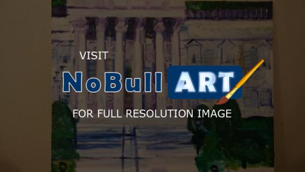 Oil Paintings - Vermont State House - Oil Painting