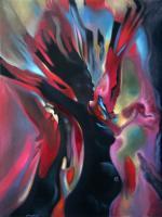 Fertility Dance - Signed Print Paintings - By Gavin Mayhew, Expressionism Painting Artist
